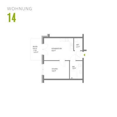 NEUBAU Trier-Olewig - Effizienzhaus 55 - Wohnung 14