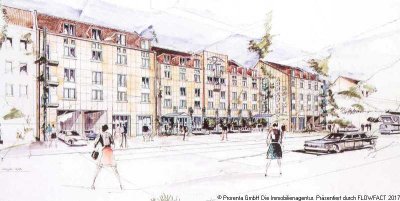 Modern eingerichtetes Studio in Unterbilk mit Klima