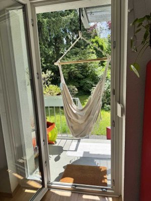 Teilmöblierte 2 Zimmer Wohnung mit Garten im Herzen von Krefeld-Bockum – Untermiete für 1 Jahr