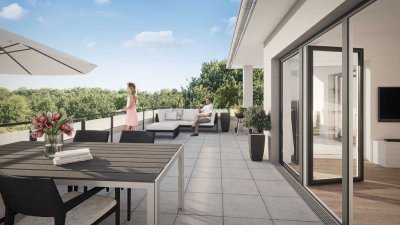 Exklusives Penthouse im Neubau mit sonniger Dachterasse - Green Valley 10