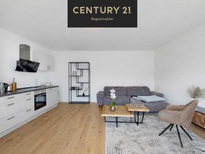 Erstbezug nach Vollsanierung – Hochwertig möblierte 3-Zimmer-Wohnung mit Terrasse
