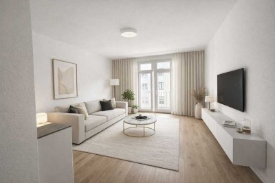 Modernisierte 2-Zimmer-Wohnung mit 49 m² in zentraler Lage