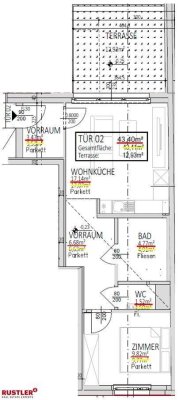 Muhr 58 | Sonnige Terrassenwohnung im Top-Lage | Erstbezug