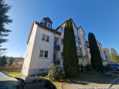 Gemütliche 3 Raum Wohnung mit Weitblick + EBK + Garage