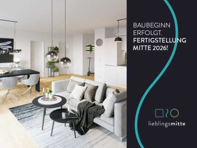 Schön geschnittene 2-Zimmer-Wohnung mit Balkon in Südausrichtung