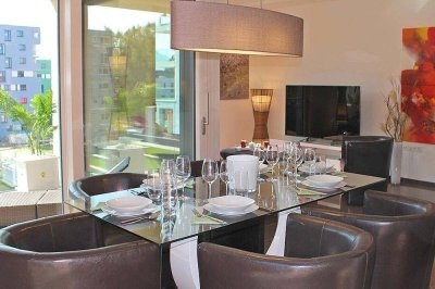 RIEDENBURG - möblierte, moderne und zentrumsnahe 3-Zimmer-Wohnung