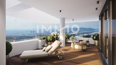 NEU: Das wahrscheinlich schönste Penthouse im höchsten Wohnturm Österreichs - Concierge, Spa, Pool
