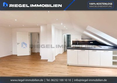 Sie hier? Wir auch! Moderne Dachgeschosswohnung mit neuer EBK – sofort bezugsfrei!