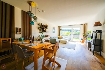 Exklusive 4-Zimmer-Gartenwohnung in Igls – stilvoll wohnen am Sonnenplateau
