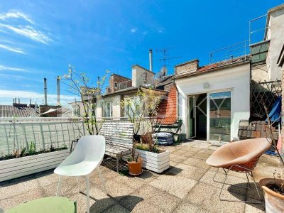Ruhe, Sonne, Donaukanal - Dieser DG-Hit mit großer Terrasse ist genial