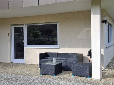 Ruhige 2-Zimmer-ELG-Wohnung mit Terrasse und EBK in Haiterbach.