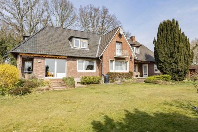 Zweifamilienwohnhaus in Traumlage mit unverbaubarer Fernsicht in Petershagen-Neuenknick