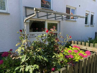 2-Zimmer-Maisonette-Wohnung mit großem Balkon, zentral und sehr ruhig