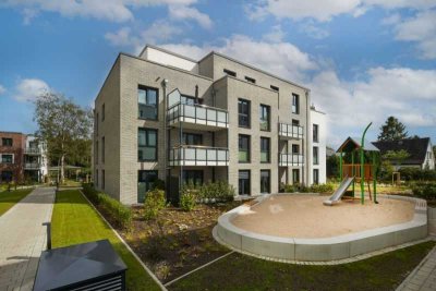 Moderne 2-Zimmer-Terrassenwohnung mit Einbauküche, Fußbodenheizung und Tiefgaragenstellplatz