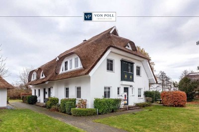 Ferienwohnung mit schimmerndem Boddenblick | 3-Zimmer-Maisonettewohnung