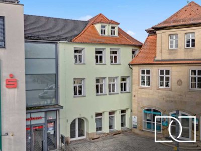 Kernsaniert mit Denkmal AFA! Einzigartiges Wohn- und Geschäftshaus in der Fußgängerzone