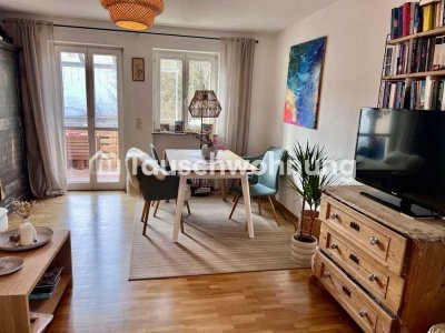 Tauschwohnung: Traumwohnung mit Balkon und Garten