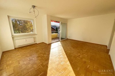 Lichtdurchflutete 3 Zimmer-Wohnung mit Alpenblick & Südsonne.