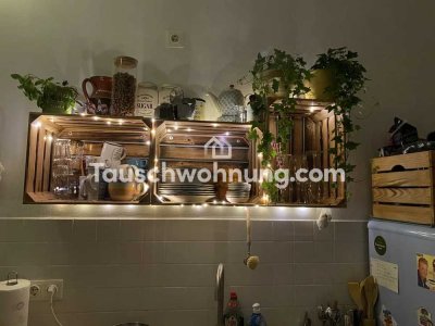 Tauschwohnung: Altbau im Hinterhaus mit Wannenbad