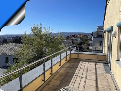 Der Panoramablick ist inklusive, top 3,5-Zi-Maisonette