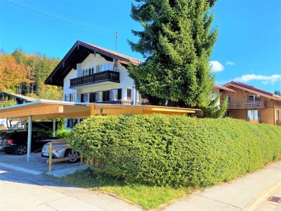 PROVISIONSFREI –  attraktive 3 Zimmer  Wohnung in zentraler und doch ruhiger Lage von Bad Wiessee