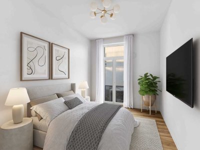 Wohnen im LÖBTAUER TOR! 2-Zimmer Neubauwohnung mit EBK