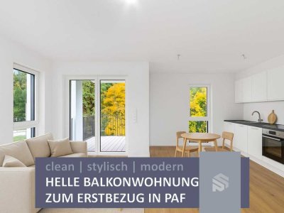 Hell & Modern | Neubau-Balkonwohnung mit vielen Extras
