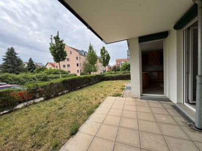 MA-Neuhermsheim:  4-Zimmer-Wohnung mit Terrasse, Garten und Tiefgaragenstellplatz