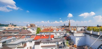 Private Penthouse Residenz mit Skyline View über Wien nächst Stadtpark, Wien Mitte und Rochusmarkt!