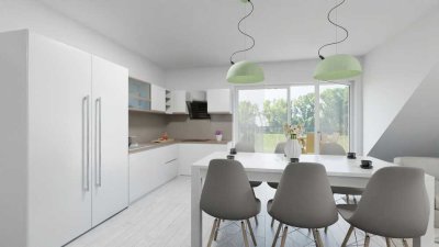 Platz für die ganze Familie - 6,5-Zi.-Maisonette in Ergenzingen mit Balkon & VVS in 5 Gehmin.