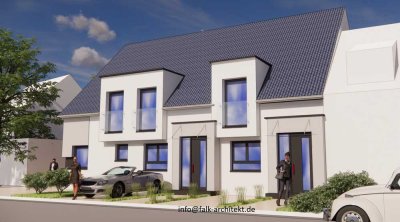 Eckhaus mit Grundstück und Keller KfW40, A+ mit Wärmepumpe und PV-Anlage