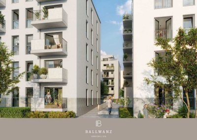Erstbezug: Kompakte 1-Zimmer-Wohnung mit Balkon für Singles und Pendler
