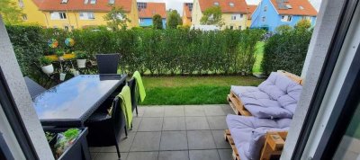 Exklusive 3-Raum-Terrassenwohnung mit geh. Innenausstattung mit Balkon in Berlin Staaken (Spandau)