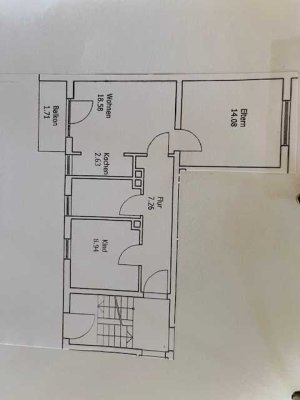 Helle 2-Zimmer-Wohnung mit Balkon in Plattling