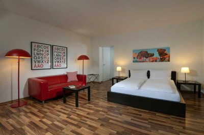 Exklusive 1-Raum-Wohnung mit Einbauküche, möbliert in Koblenz