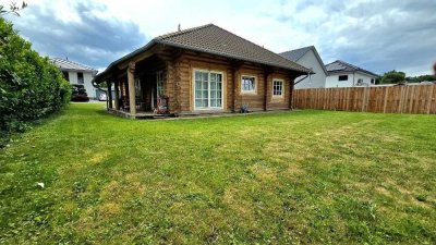 Blockhaus-Traum in Büdingen-Calbach - Neubaugebiet Feldrandnähe