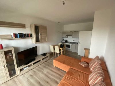 Möblierte 1,5-Zimmer-Wohnung mit Balkon & Stellplatz in ruhiger Lage bei Müncheberg