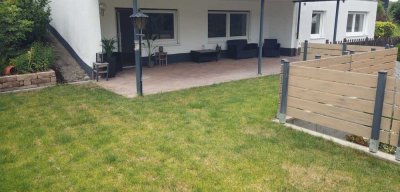 Helle 3-Zimmer-Wohnung mit Terrasse, Garten & guter Ausstattung in ruhiger Lage (Weinheim OT)