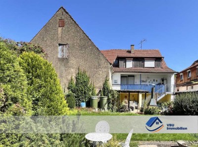 VBU Immobilien - Einfamilienhaus mit Scheune und idyllischem Garten