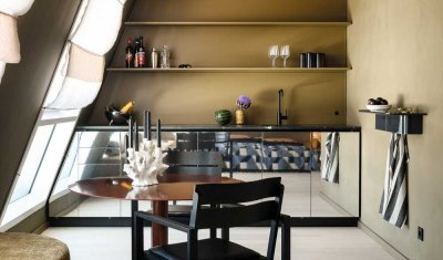 Vollmöbliertes Design-Rooftop Flat zum Erstbezug in Schwabing