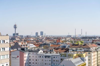 KAUFANBOT ANGENOMMEN - Über den Wolken II - 11. Stock: Einzigartige Loggiawohnung - perfekter Grundriss mit grandiosem Wienblick