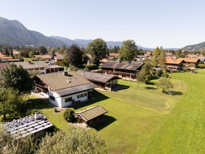 Ruhige Lage, schönes Grundstück, vielseitige Möglichkeiten – Mehrfamilienhaus in Rottach-Egern