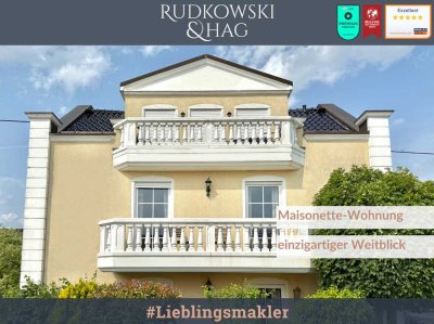 Einzigartige Maisonette-Wohnung || unverkennbarer Weitblick