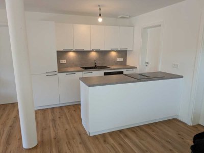 2-Zimmer Wohnung mit überdachter Terasse im Neubau (KfW 40)