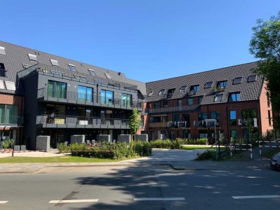 Moderne 4-Zimmer-Maisonette-Wohnung mit 3 Balkone, 2 Bäder, Gäste-WC, 2 Terrassen, TG-Stellplatz
