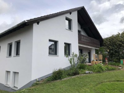 Freundliche 4-Zimmer-Wohnung mit Terasse und Garten in Hollenbach