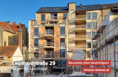 PROVISIONSFREI! Neubauprojekt - St.Leonhard! Große 2-Zimmerwohnung mit Innenhofbalkon!