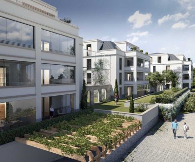 Erstbezug: Moderne 3-Zimmer-Gartenwohnung mit Terrasse in Eltville am Rhein