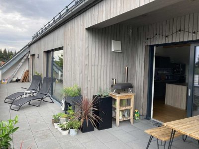 Nähe Uniklinik: außergewöhnliche 2,5 Zi-Dachterrassen-Whg in A.-Bärenkeller