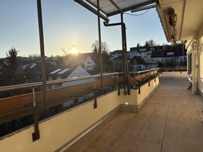 3 Zimmer-Penthousewohnung mit herrlicher Rundumsicht